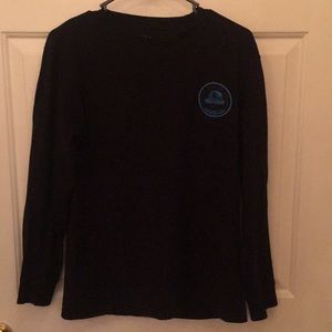 Black long sleeve VANS US open tee